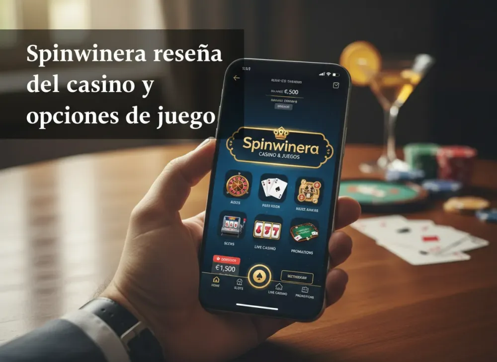 Spinwinera reseña del casino y opciones de juego